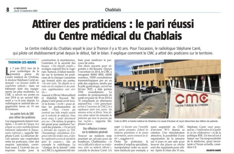 Article Presse Le Messager